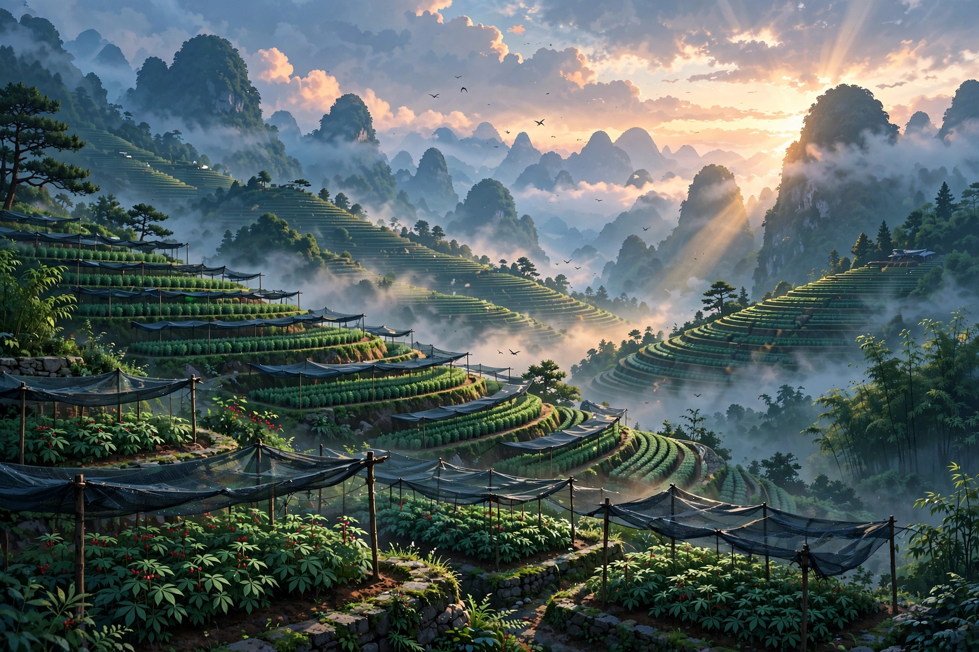 文山三七种植基地